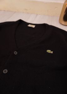 Lacoste Black Cardigan