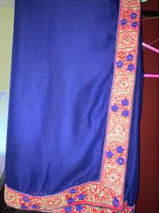 Elegant Blue Saree