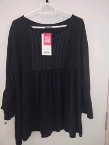 Beautiful Embroidery Neck Top