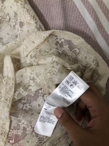 H&amp;M Lace &#39;Yeah Right&#39; Top