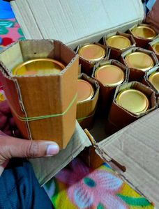 Glass Storage Jars (Set of 12)