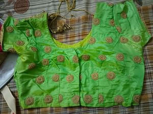 Silk Zari Work Lehenga With Net Dupatta