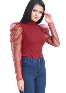 Maroon Top