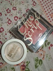 Insight Highlighter and forever 52 blush