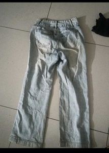 Ripped Light Wash Jeans