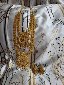 Beautiful Double Necklace Set For Women