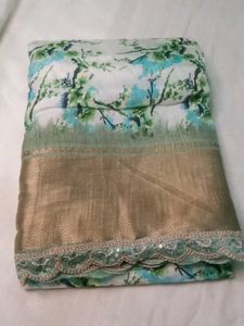 Lace Cut Work Sarees
