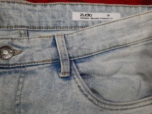 Jeans Straight Denim|zudio|new|