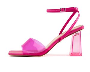 Pink Clear Heel Zara