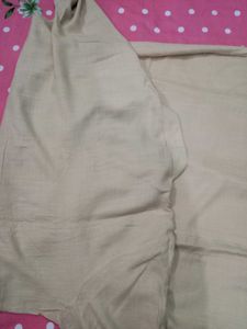 Elegant Beige Kurta For Women