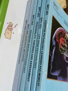 IGNOU MAPC Psychology Books 📚