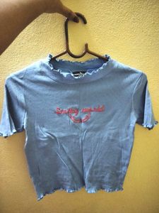 Smiley World Ruffle Tee