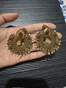 4 Antique  Earrings