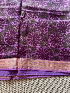 Purple Shades Silk Saree