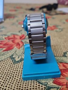 Sonata Silver Watch