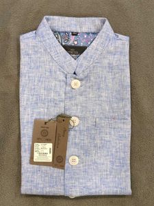 L - Light Blue Nehru Jacket