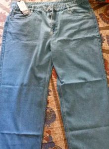 Wide Leg Denim Jeans