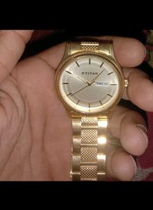 Titan Gold Watch