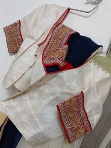 Elegant Embroidered Saree