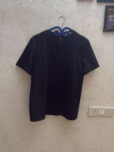 Zara sued Black back zip T-Shirt