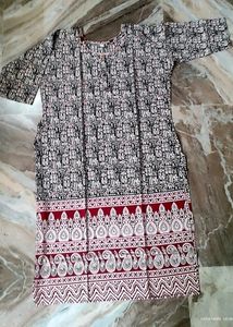 ajrakh kurti and indigo kurt