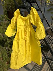 RAGAVI Yellow Maxi Dress