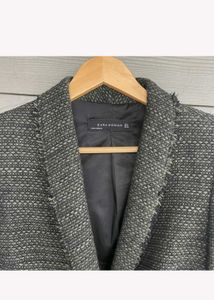Zara Woman Tweed Blazer