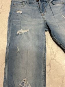 Hollister Ripped Jeans - Size?