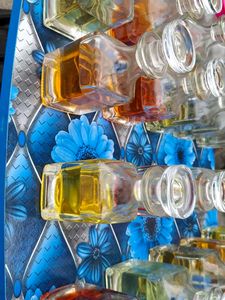 Vintage Glass Perfume Bottles