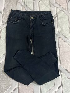 Black faded Denim Jeans