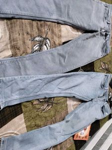 Totally Used Jeans Branded Colour Faded Siz M