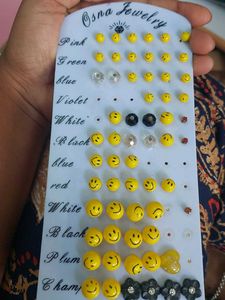 smiley  ☺️ earings