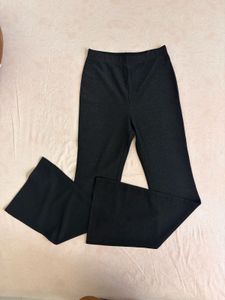 ✨Black glitter flared pant from H&M Size S✨