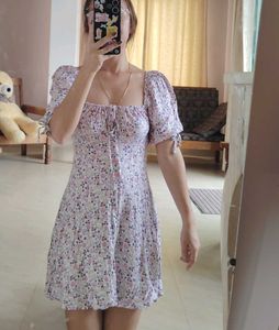 MOHITO Floral Skater Dress
