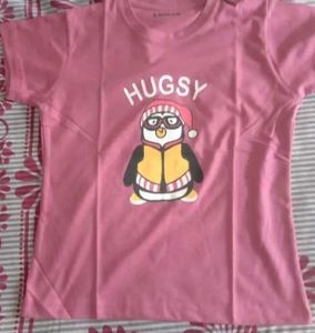 Cute Penguin Graphic T-Shirt