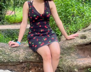 Cherry Print Dress
