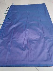 Elegant violet soft silk Saree