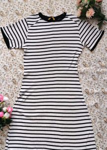Striped T-Shirt Dress