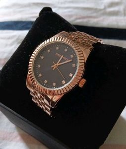 Joker & Witch Rose Gold Watch