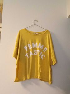 Yellow Femme Tastic Tee