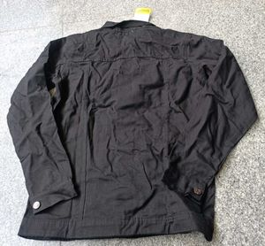 Black Denim Jacket, Size M