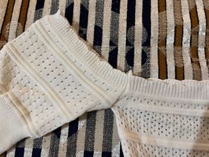 (New) Off-Shoulder Knit Top