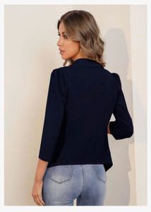 Black Cascade Blazer