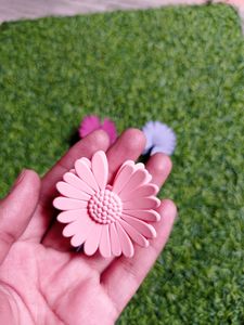 Korean Flower Claw Clips 🌻