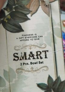SMART 2-Piece Bowl Set - Botanical Design