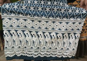 Kurti With Full Thread &amp; Sequence Work