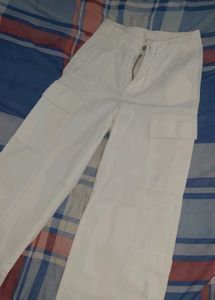 H&amp;M White Cargo