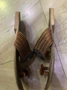 Golden Flip flop Slipper