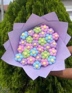 Air Dry Clay Flower Bouquet