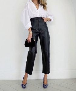 Sale Price Fix   waist  Leather Pants 💜